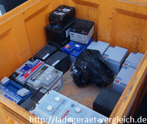 Autobatterie Entsorgung Wertstoffhof Sammelstelle