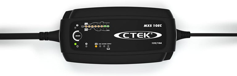 CTEK MXS 10 EC Batterieladegerät draufsicht