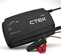 CTEK PRO25S, 25A, Batterieladegerät 12V mit Stromversorgung, Batteriepfleger, Ladegerät LiFePO4, Lithium Ionen Ladegerät für Auto und LKW
